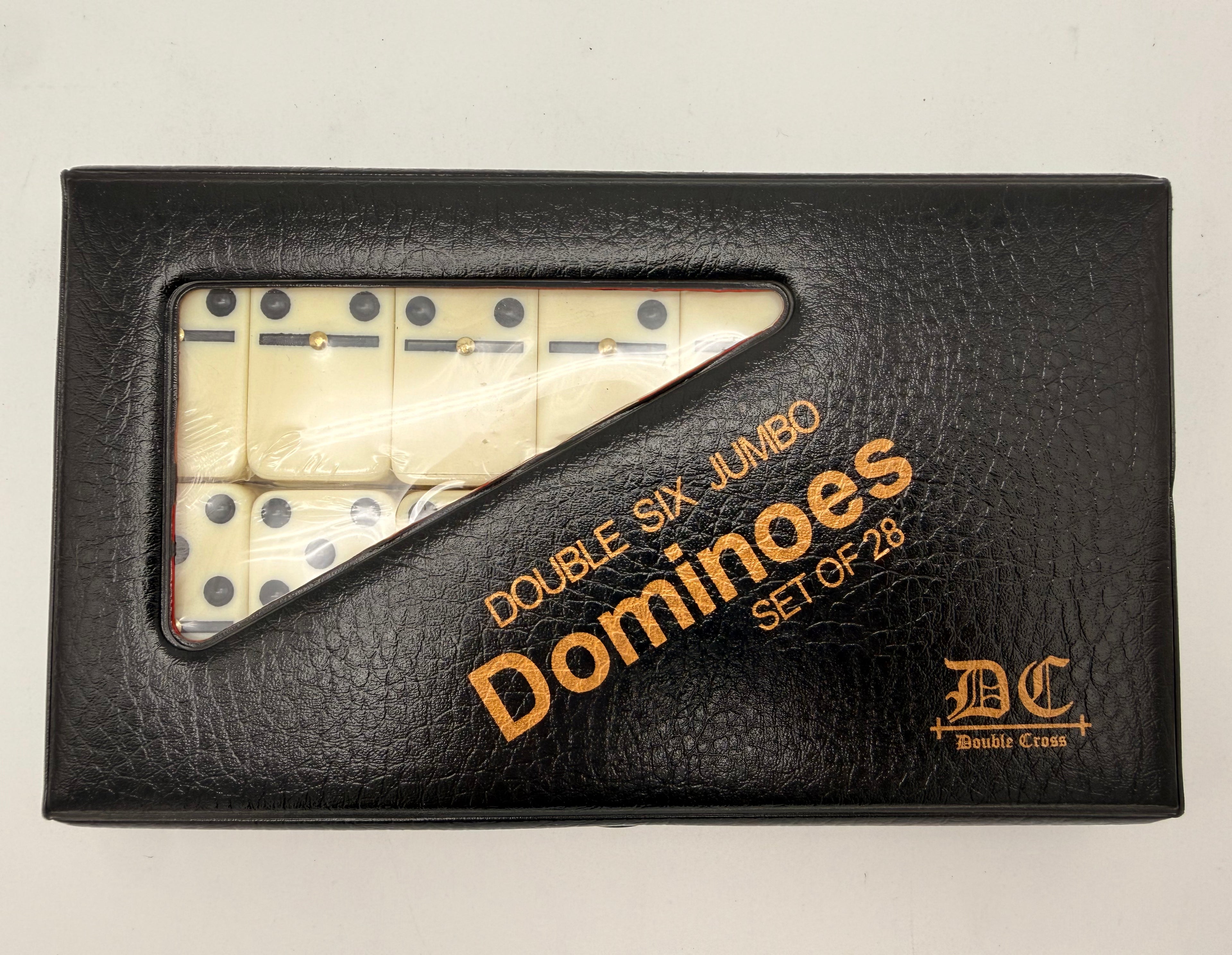 Double Six Jumbo Dominoes 28ct