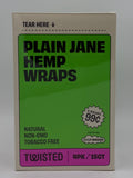 Twisted Hemp Wraps 4/$.99 Plain Jane 15ct