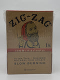 Zig Zag 1-1/4 Paper Unblea 48ct Display Slow Burni