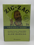 Zig Zag 1-1/4 Paper Organi 48ct Display Slow Burni