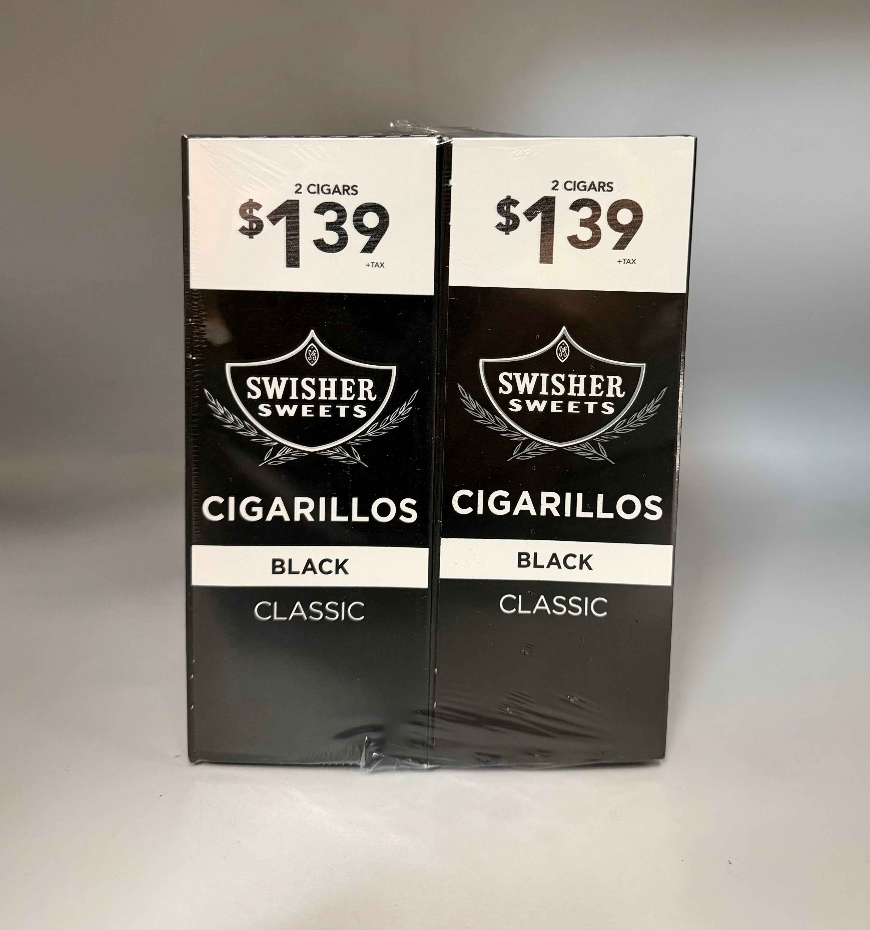 Swisher 2for$1.39 Cigarillos Black Classic 30/2pk