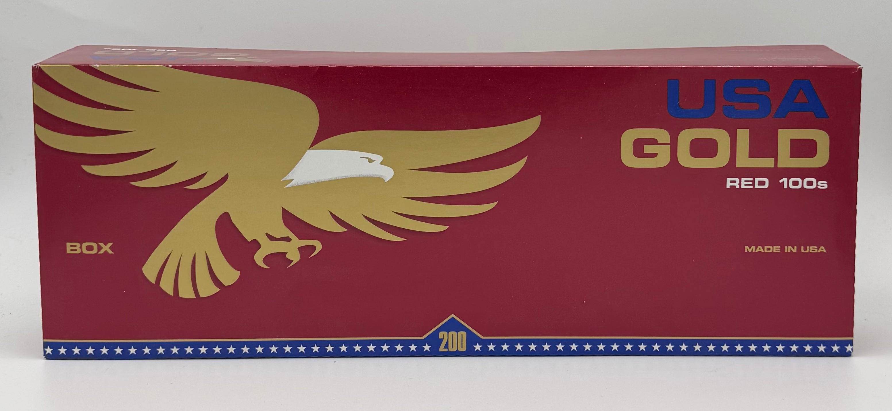 USA gold Red 100 Box