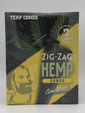 Zig-Zag Hemp Terp Cones Limoncello 15ct pouches 2