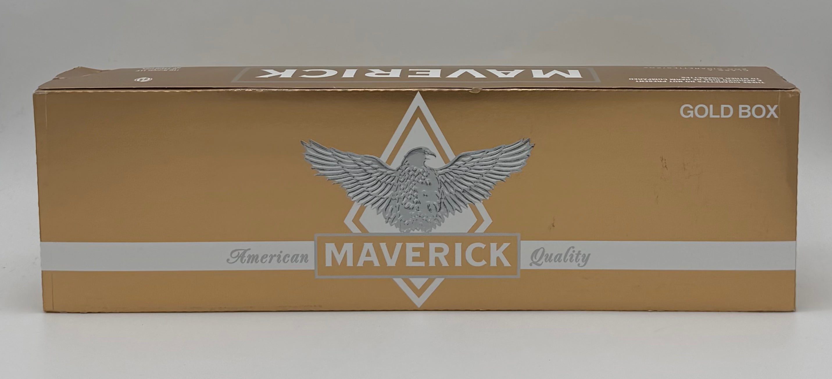 Maverick Gold King Size Box 200 Class A Cigarettes