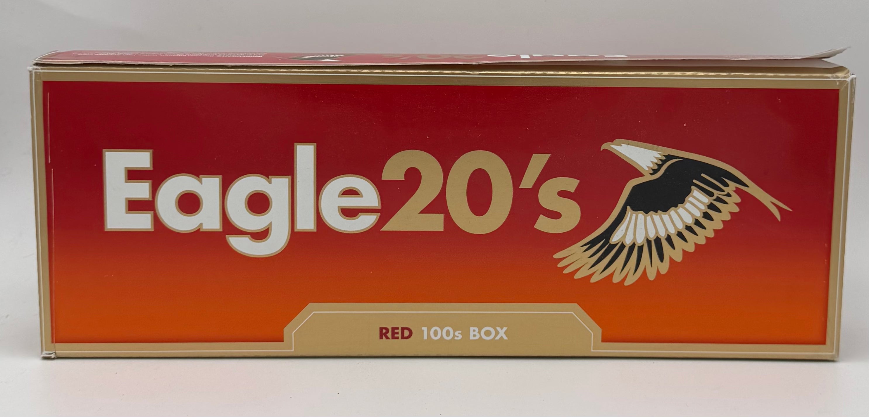 Eagle 20's Red 100 Box 200 Class A Cigarettes