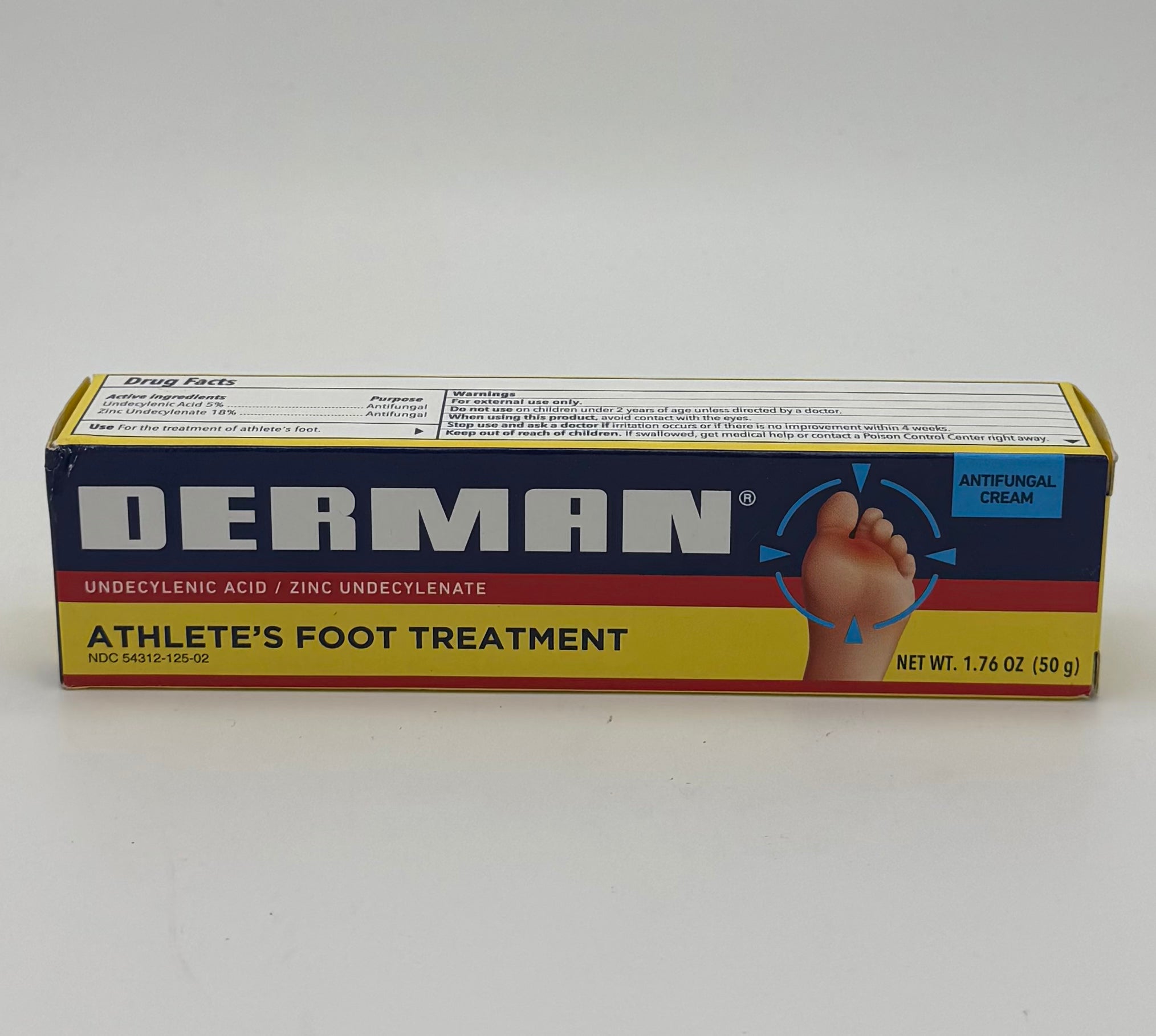 Derman Antifungal Cream 1.76oz