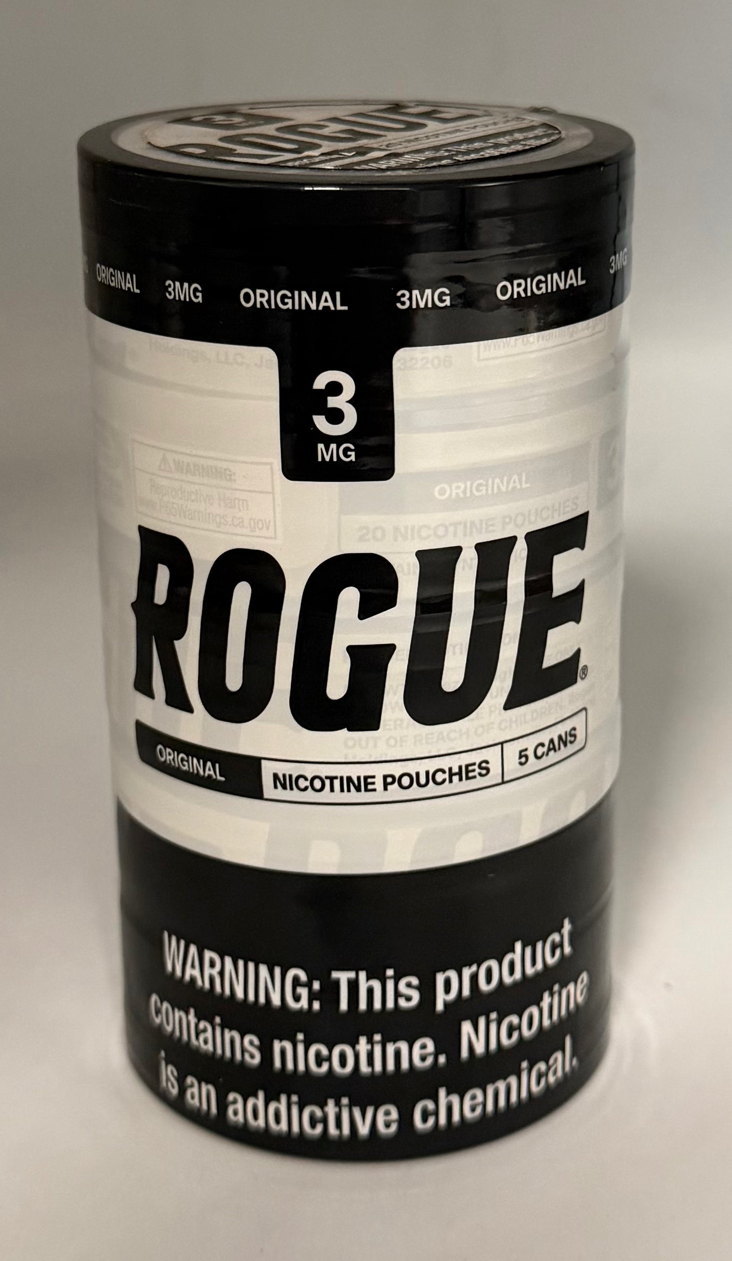 Rogue Original Pouches Nicotine 3mg 5ct