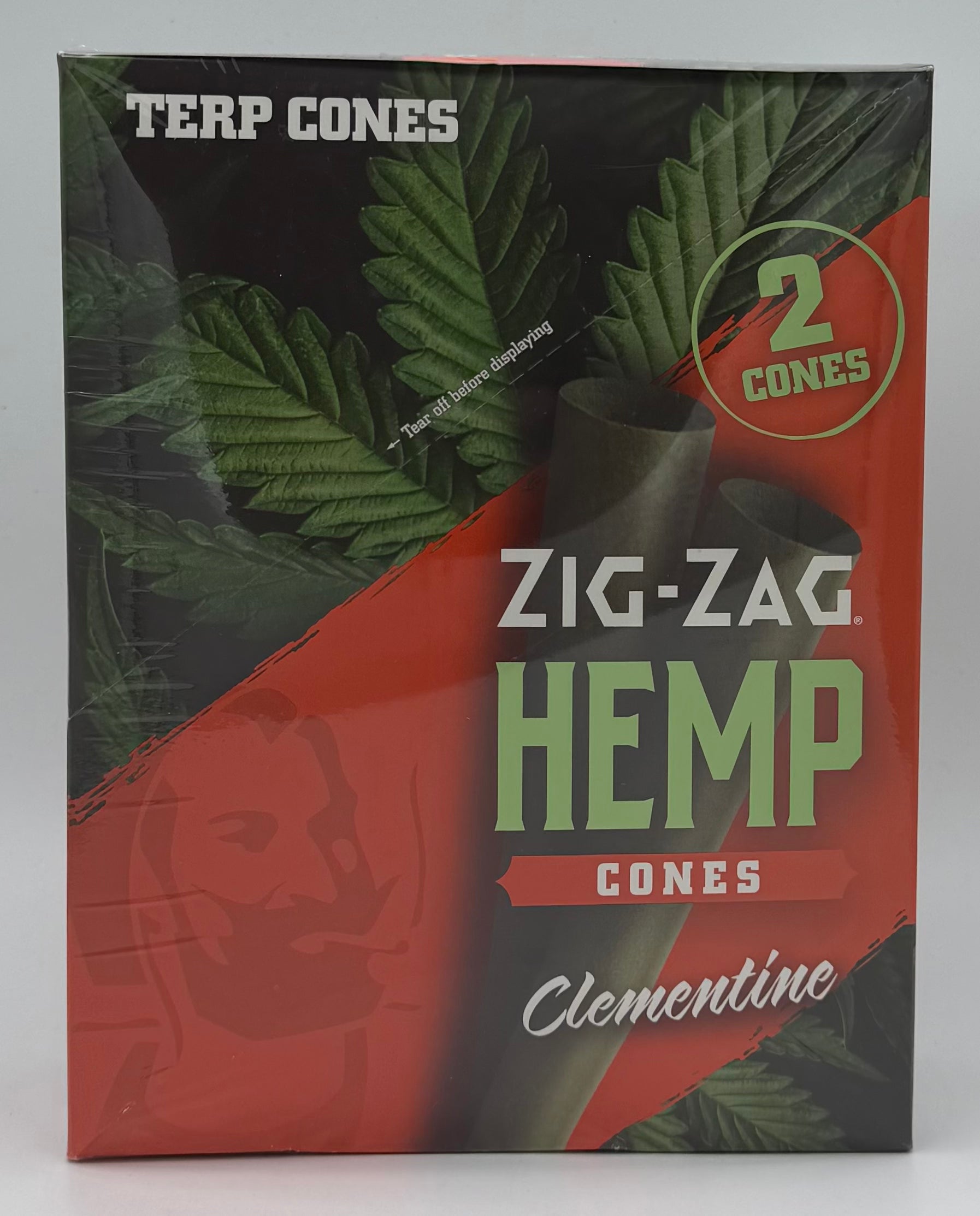 Zig-Zag Hemp Terp Cones Clementine 15ct pouches 2