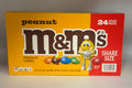 M&M's Peanut Sharing Size 24/3.27oz Net Wt ( 4lbs