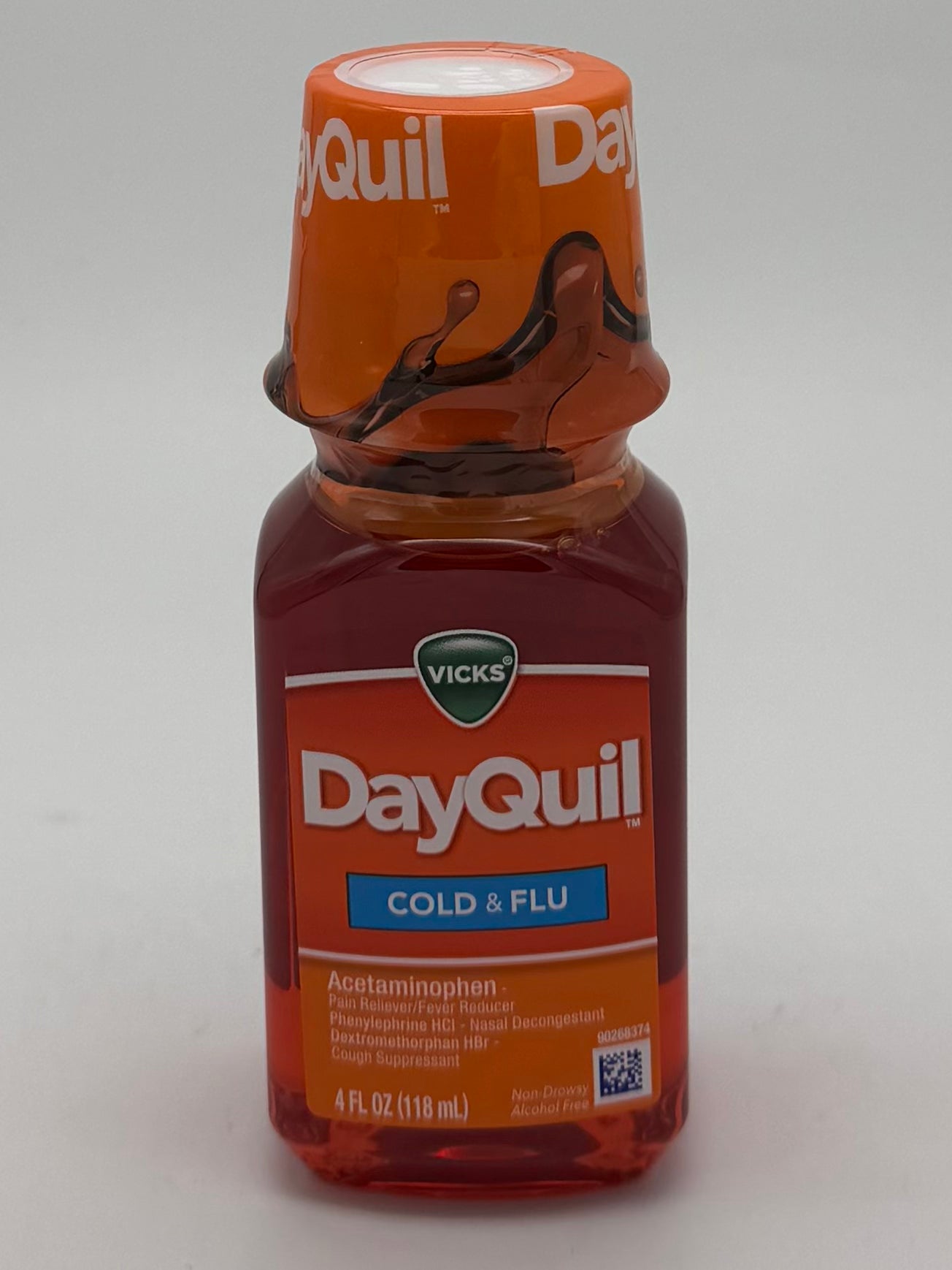 Vicks Daquil  Cold & Flu Liquid 4oz (118mL) PG