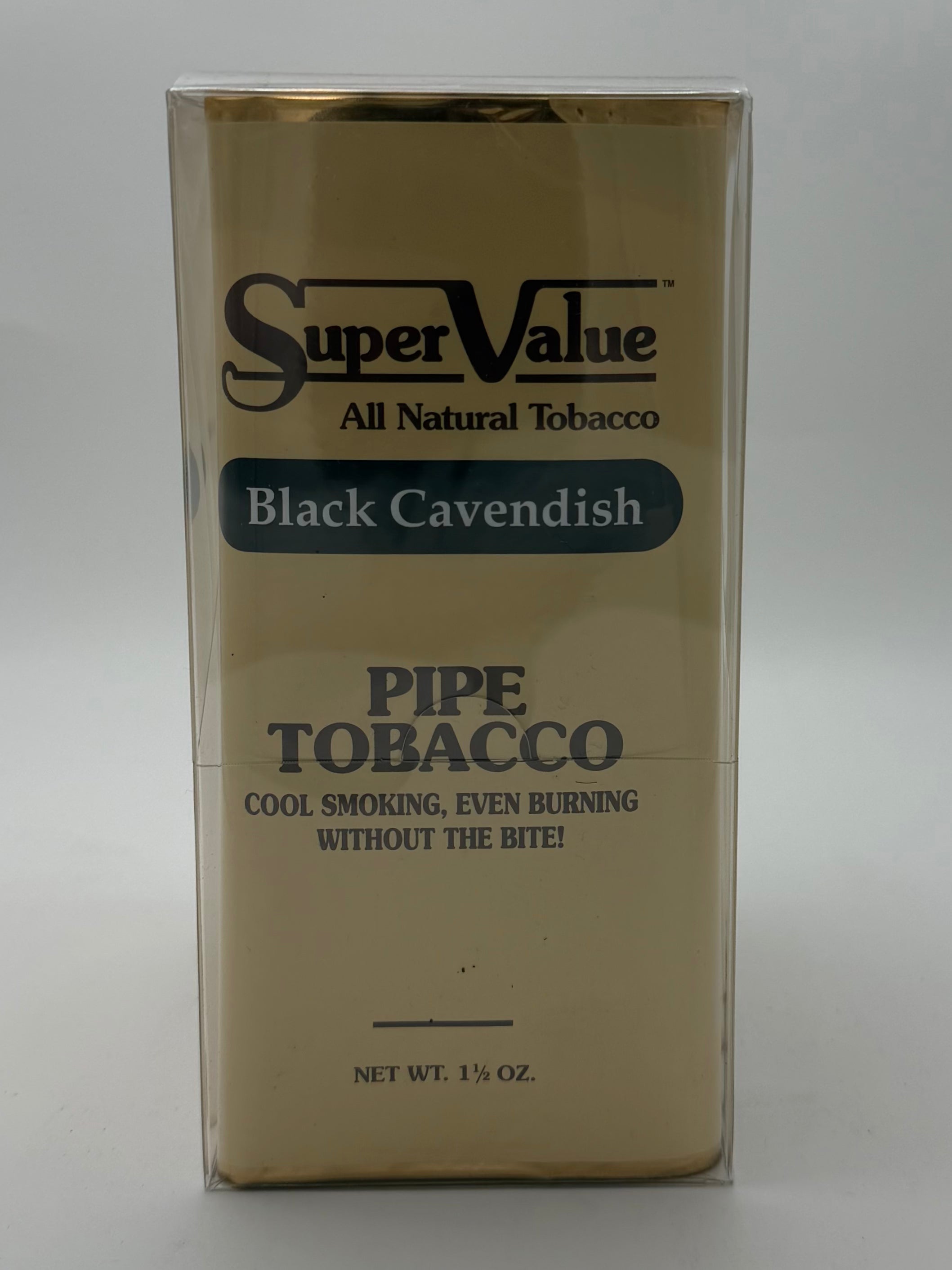 Super Value Pipe Tobacco Black Cavendish 6/1.5oz