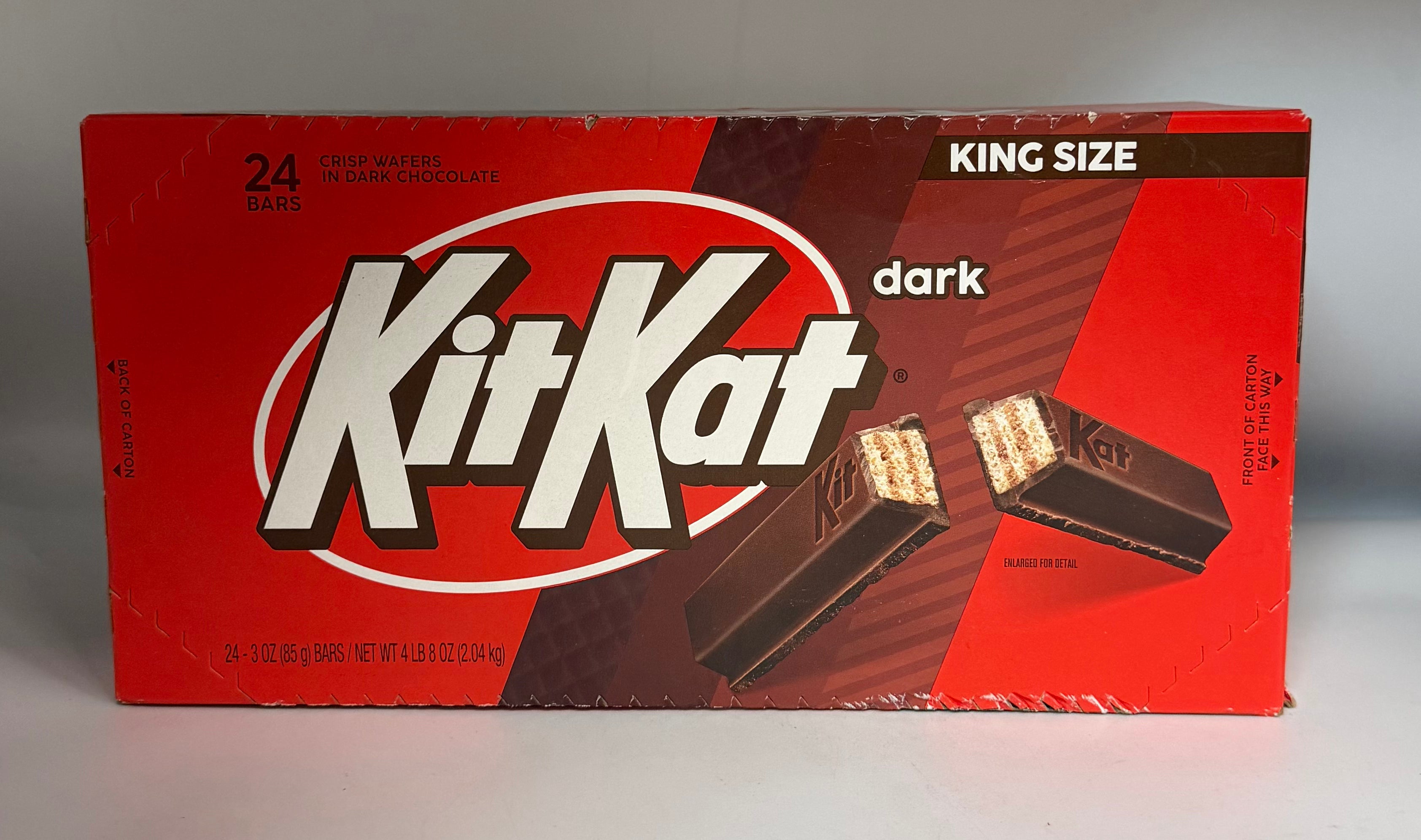Kit Kat Dark King Size 24/3oz (Net Wt. 4lb 8oz)