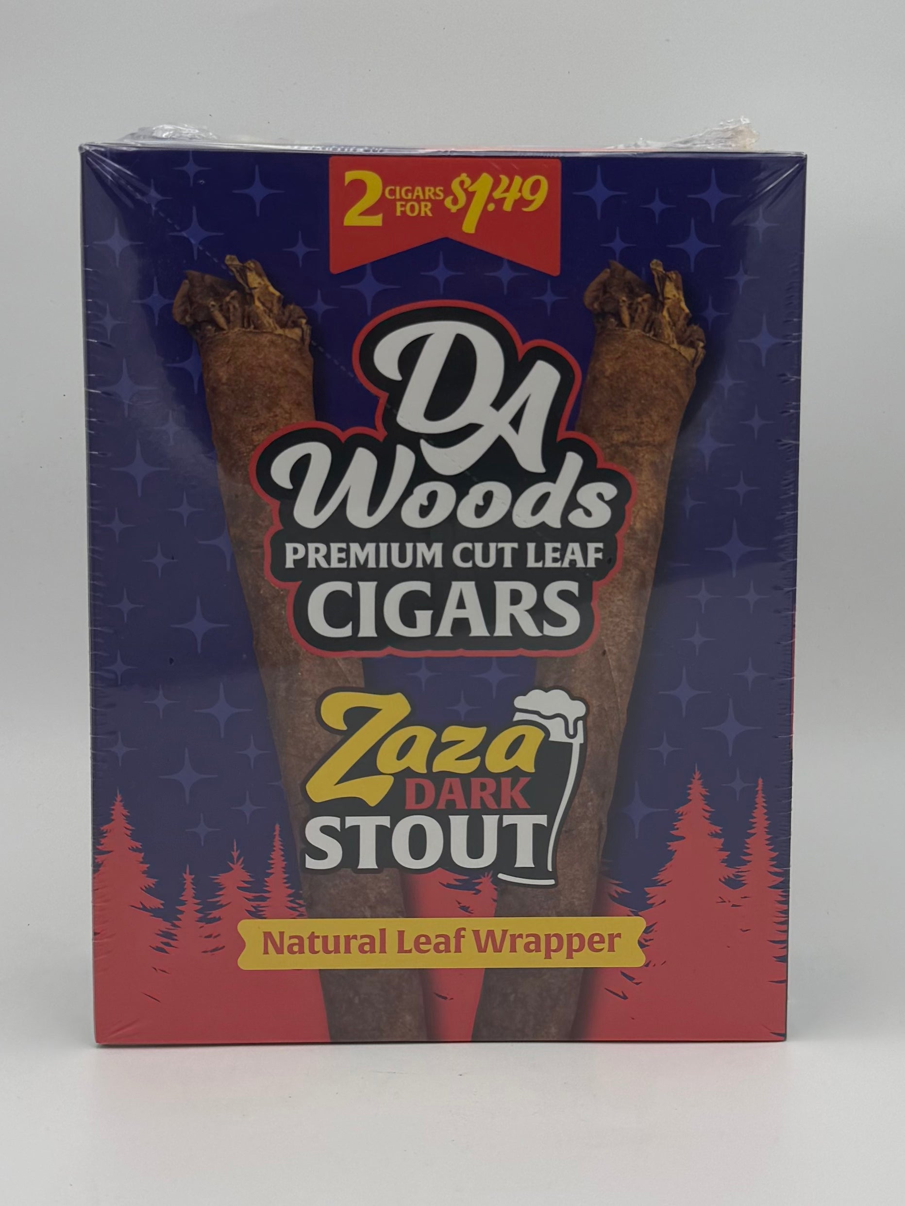 Da Woods 2/$1.49 Zaza Dark St Natural Leaf Wrapper