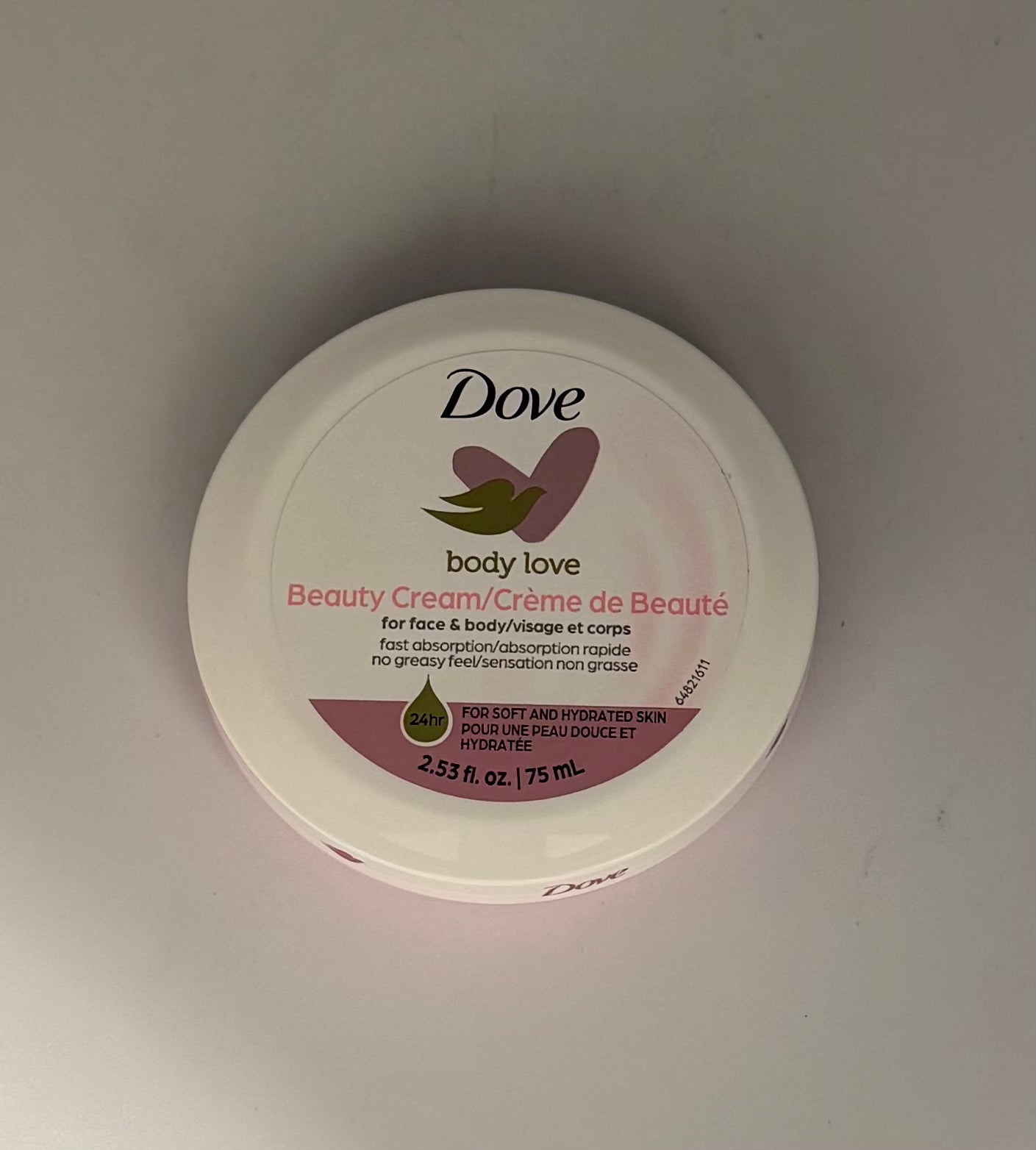 Dove Beauty Cream 2.53oz/75ml