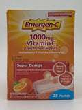 Emergen-C Super Orange 25ct 25/0.32oz Packets