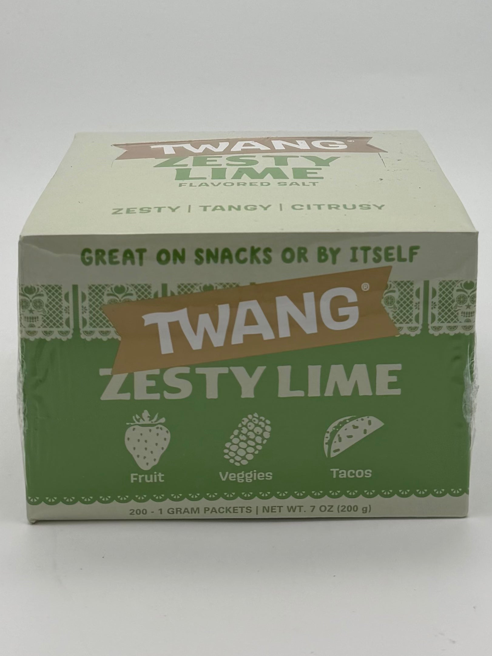 Twang Zesty Lime Salt 200ct/1 Gram Packets