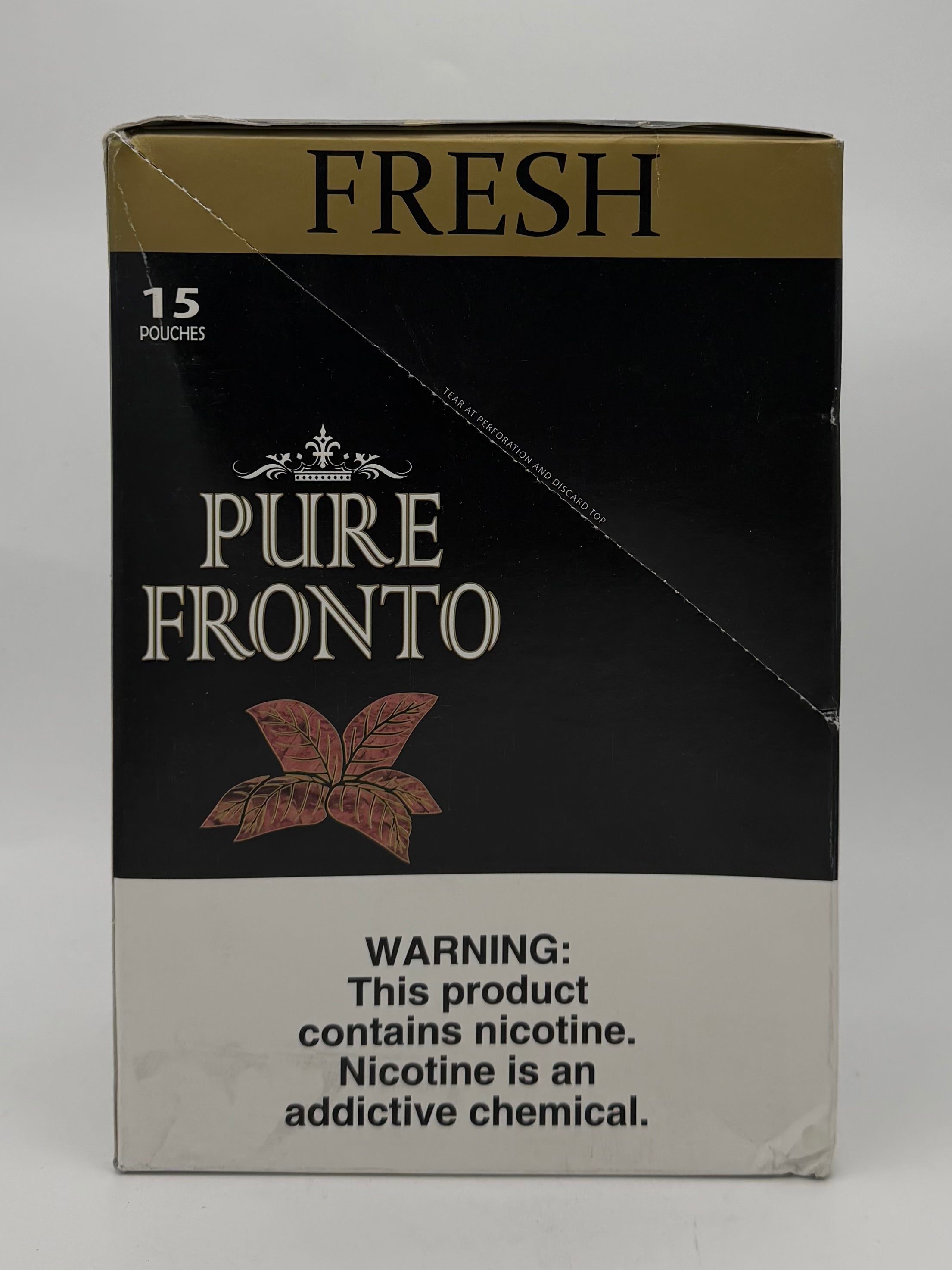 Pure Fronto Leaf 15 Pouches 100% Natural Tobacco