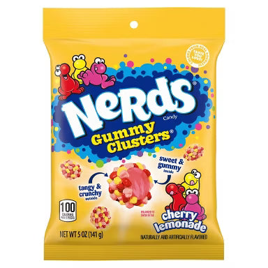Nerds Gummy Clusters Cherry Lem 12/5oz Share Pouch