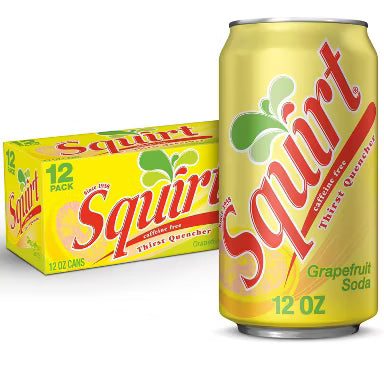 Squirt Soda Cans 12/12oz (144oz) (4.26L)