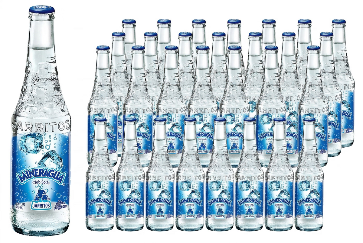 Jarritos Mineragua Club Soda 24/12.5oz (370ml)