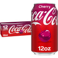 Coca Cola Cherry Cans 12/12oz (144oz) (4.26L)