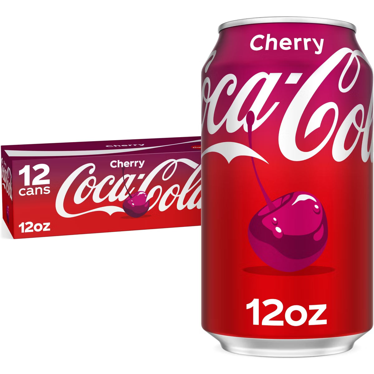 Coca Cola Cherry Cans 12/12oz (144oz) (4.26L)