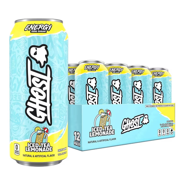 Ghost Zero Sugar Iced Tea Lemonade 12/16oz