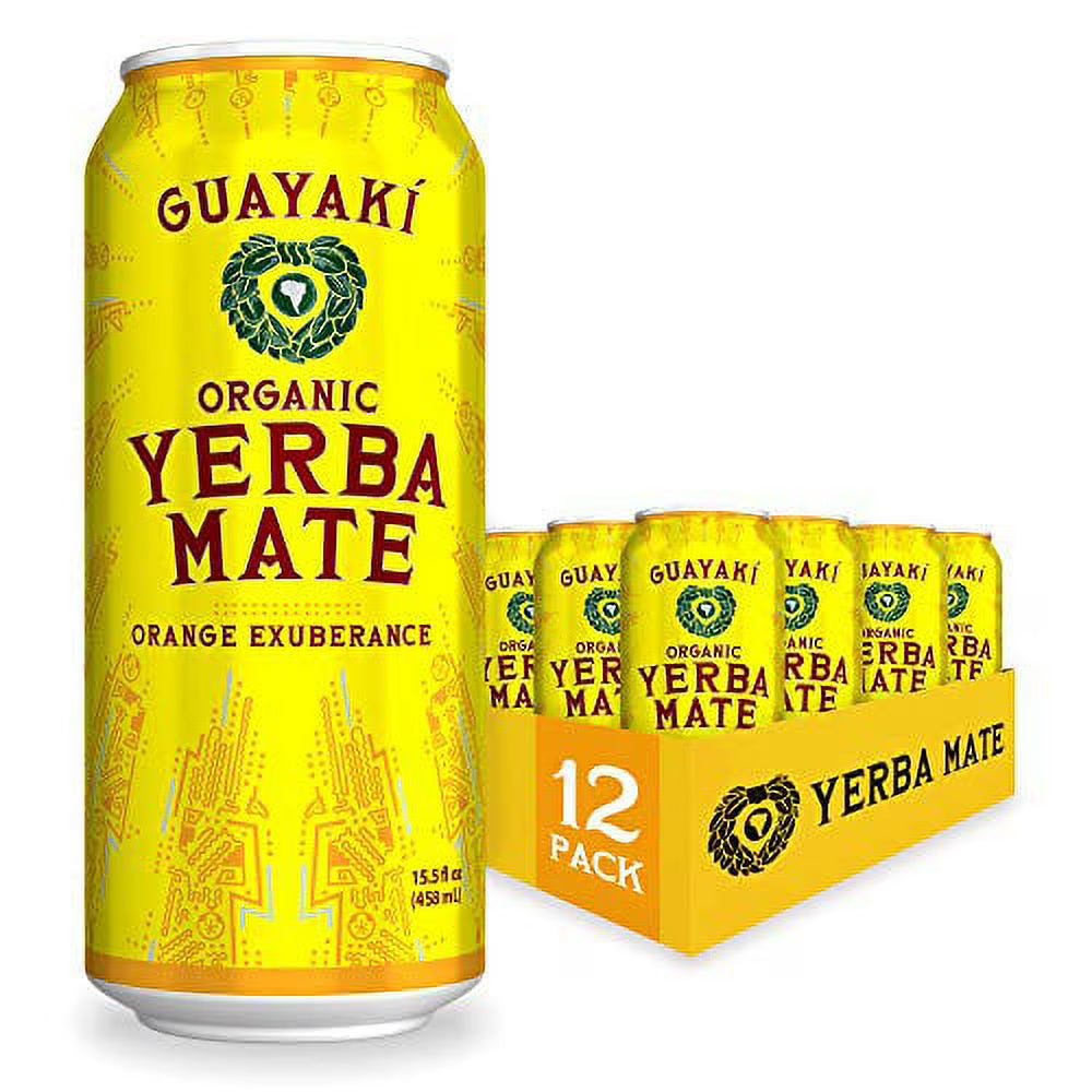 Guayaki Yerba Mate Orange Exuberance Energy
