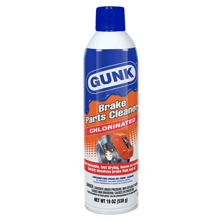 Gunk Brake Parts Cleaner Chlorinated 19oz