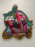 Sour Slaps Lemon Berry Strip Candy 3.4oz