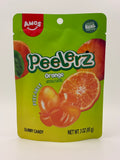 Peelerz Gummy Orange 3oz Peelable Candy