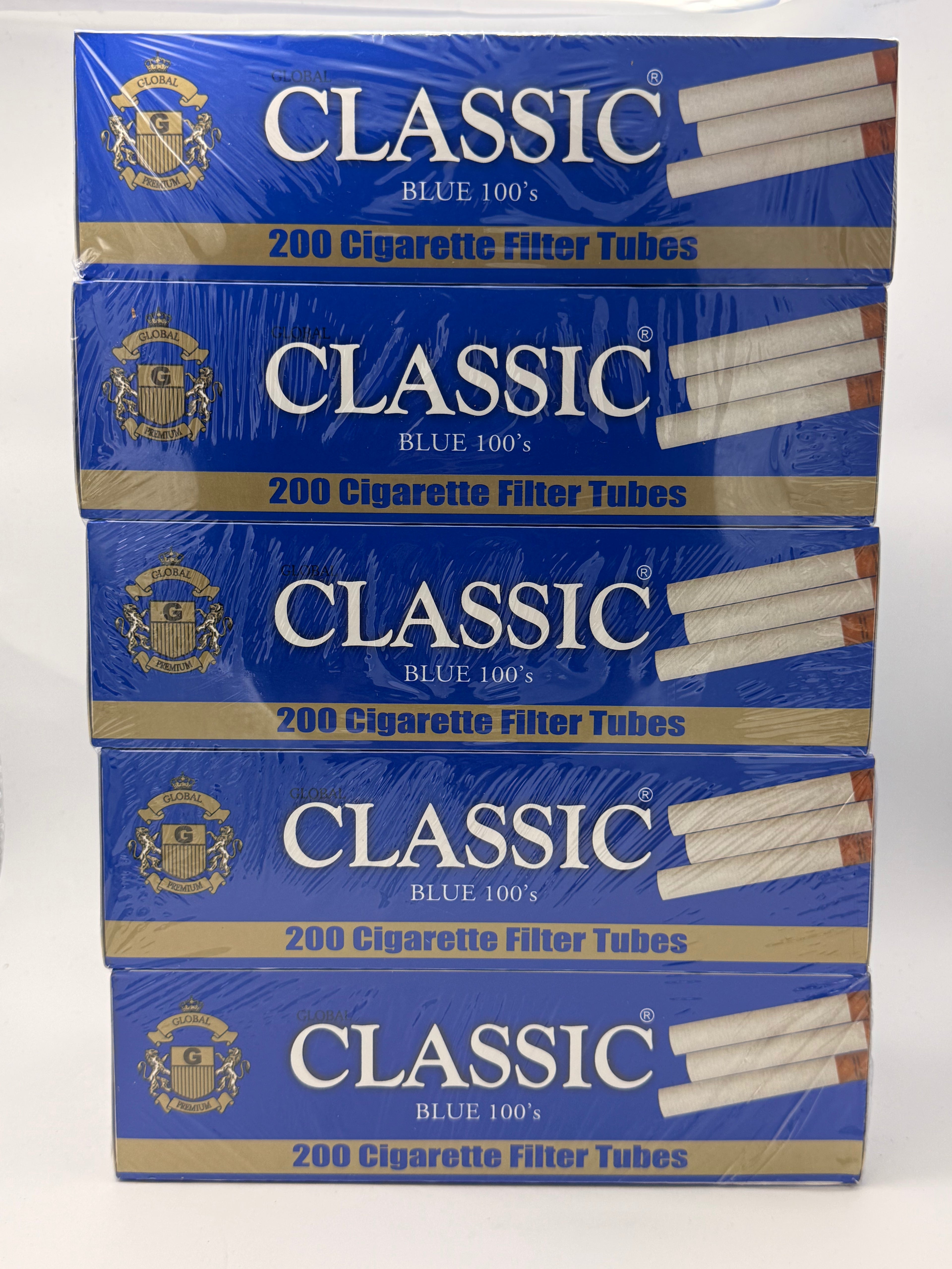 Classic Tubes Blue 100's 5/200
