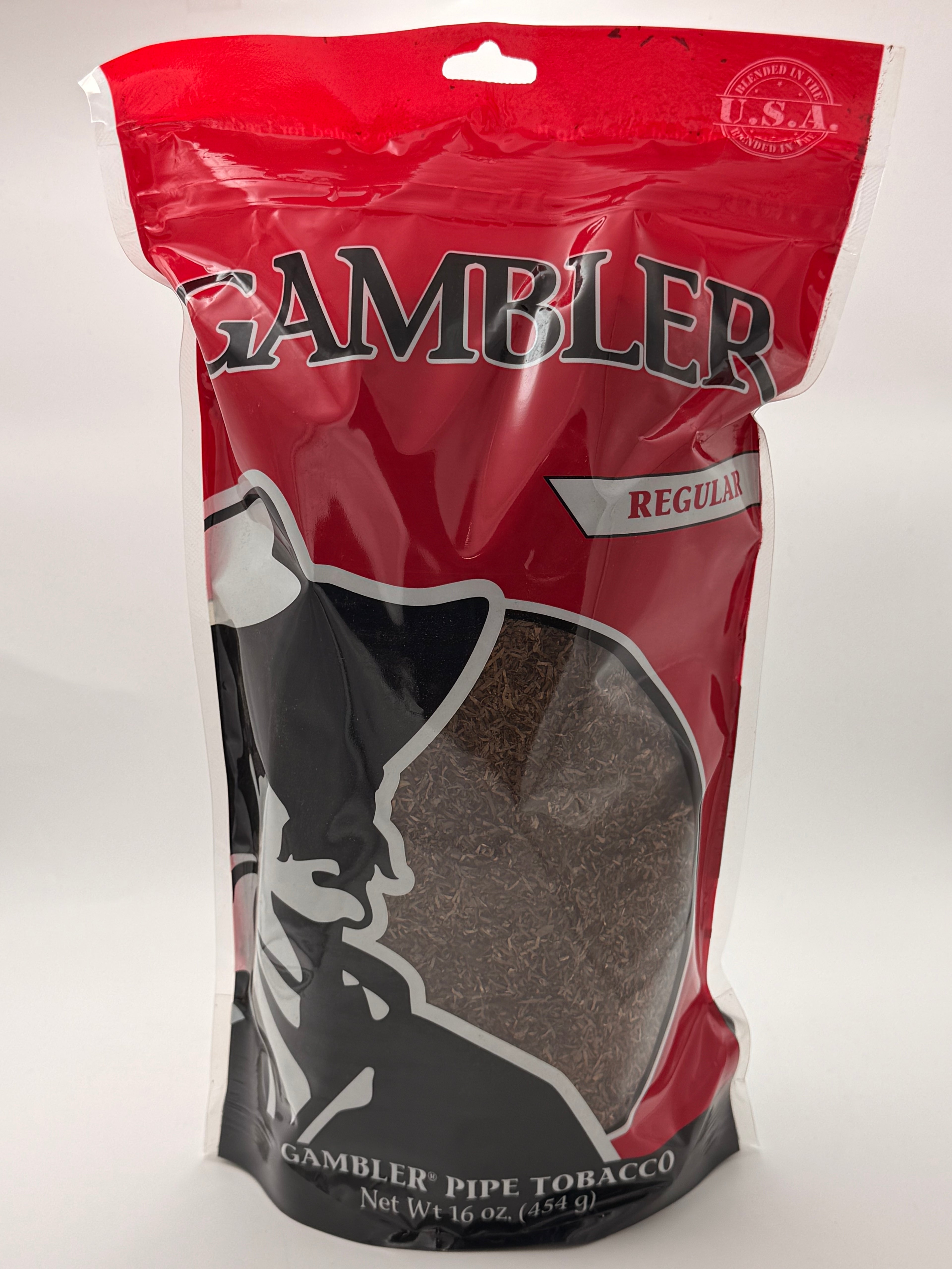 Gambler Pipe Tobacco Bags Net Wt.16oz