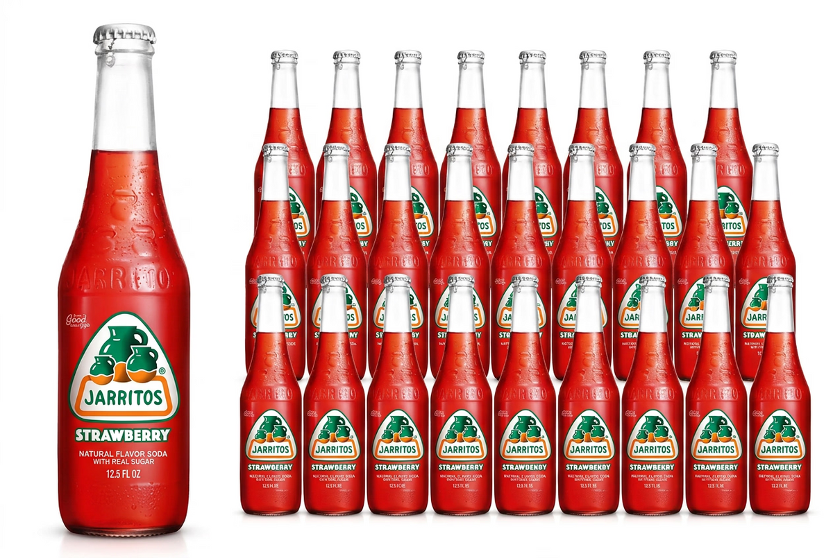 Jarritos Strawberry 24/12.5oz (370ml)