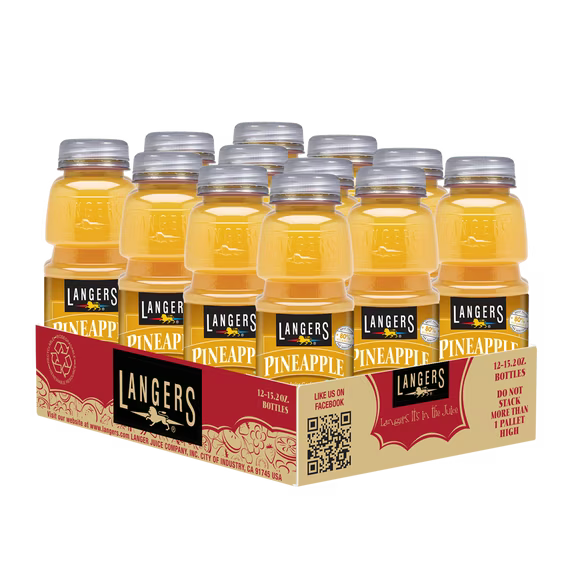 Langers Agua Fresca Pineapple Passionfruit 12/15.2