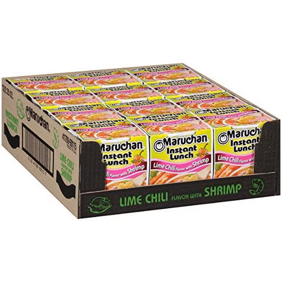 Maruchan Lime Chili Shrimp 12ct/2.25oz