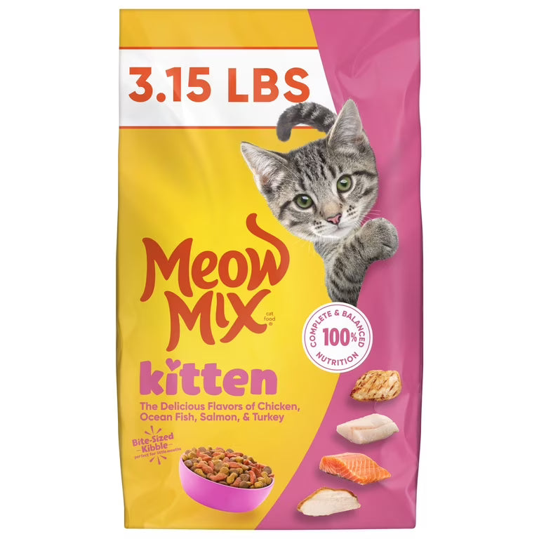 Meow Mix Kitten Nibbles 3.15lb