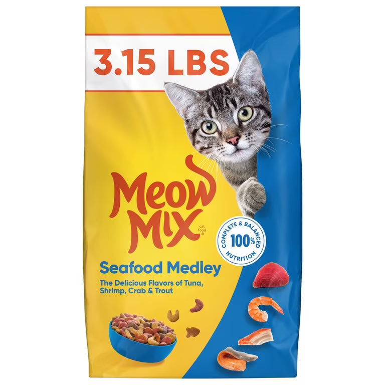 Meow Mix Seafood Medley 3.15lb