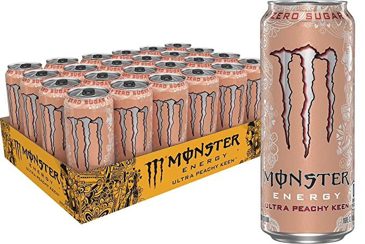 Monster Ultra Peachy KeenEnergy Dri24/16oz (473ml)