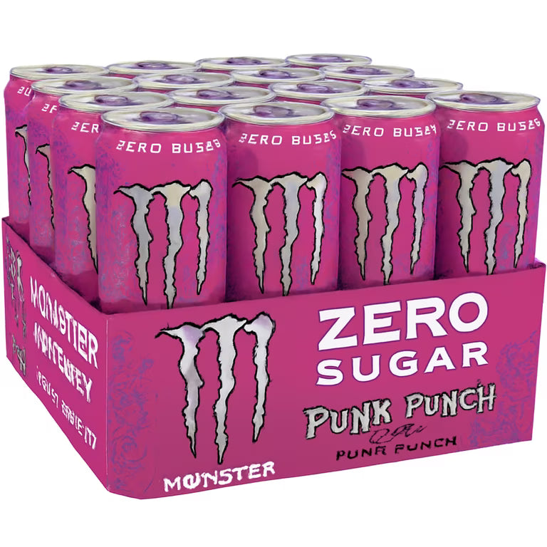 Monster Ultra Punk Punch 24/16oz (473mL)