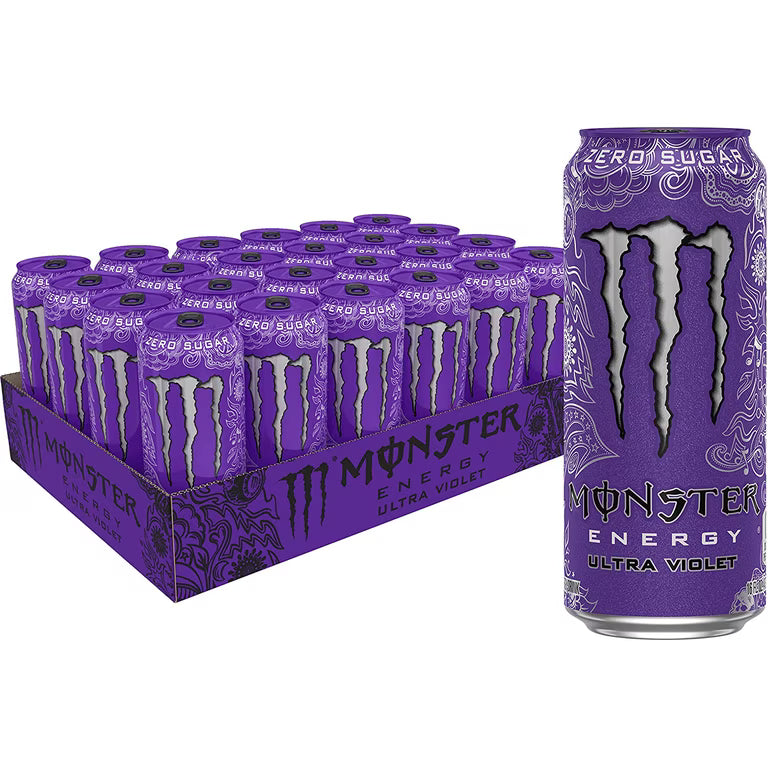 Monster Ultra Violet 24/16oz (473mL)