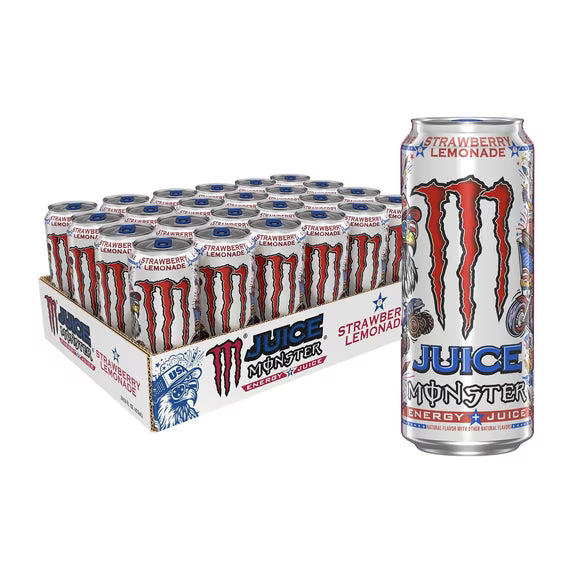 Monster Strawberry Lemon 24/16oz