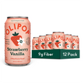 Olipop 12/12oz Strawberry Vanilla Soda