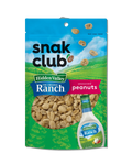 Snak Club Hidden Valley Ranch Peanuts 6ct/4.5oz