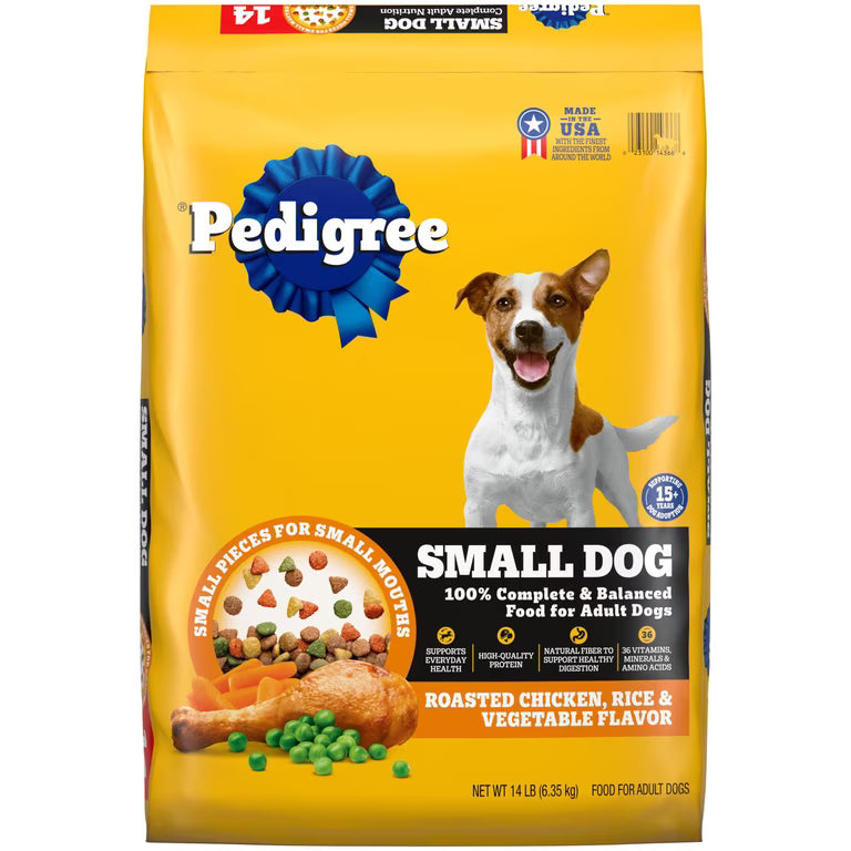 Pedigree Small Dog Roasted Chicken Rice & Veg