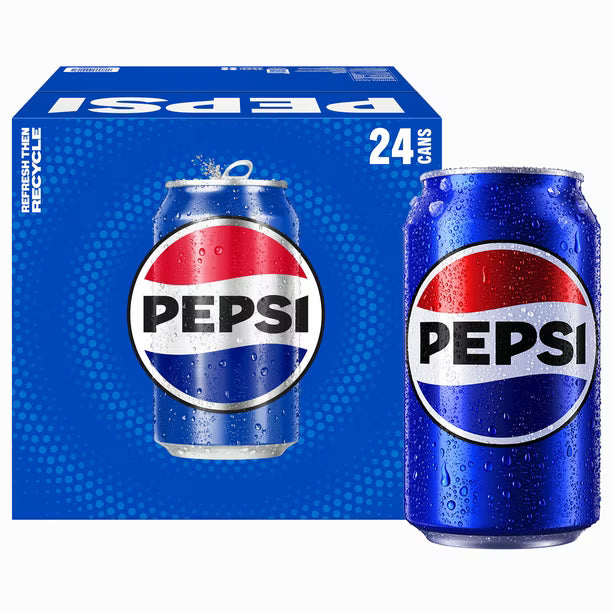 Pepsi Glass 24/12oz (355ml) American Made