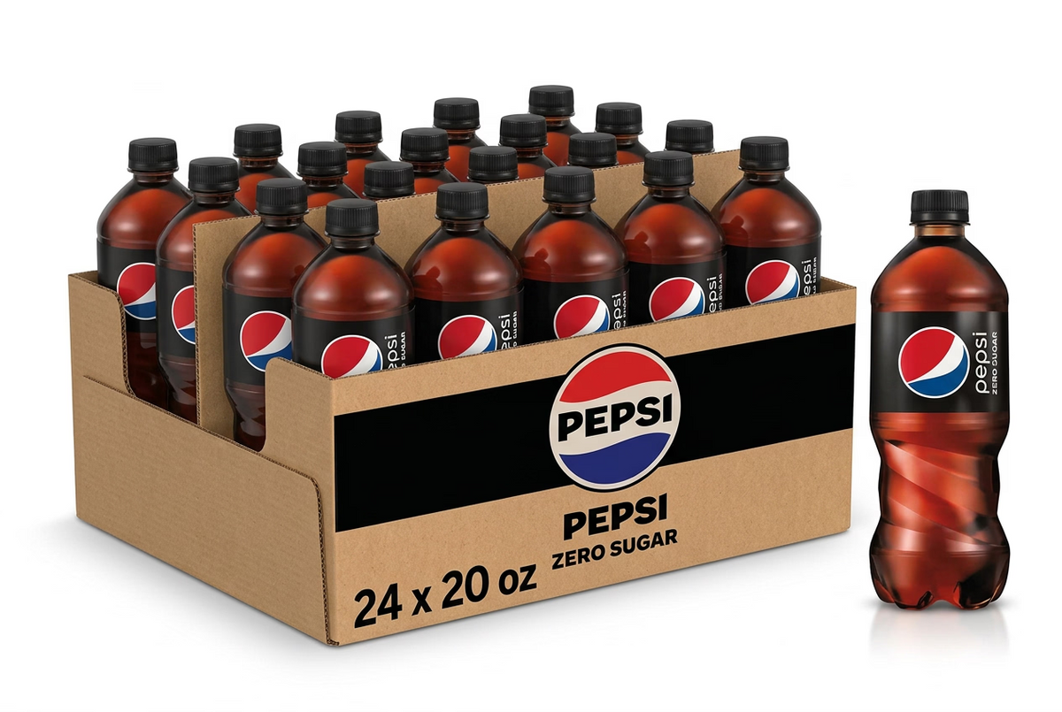 Pepsi Zero 24ct/20oz (591mL) (1.25pt)