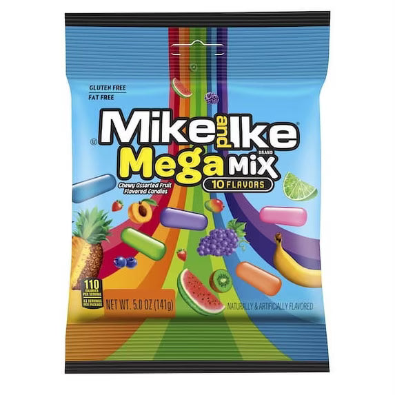 Mike and Ike Mega Mix 12ct-5oz(141g)