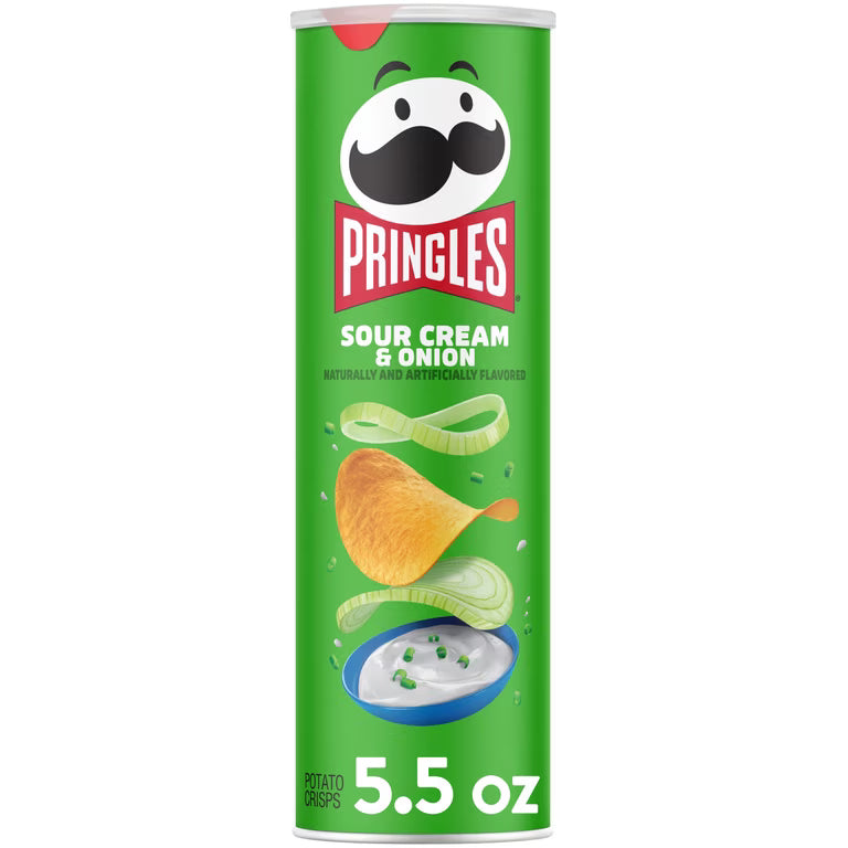 Pringles Sour Cream & Onion 5.5oz (158g)