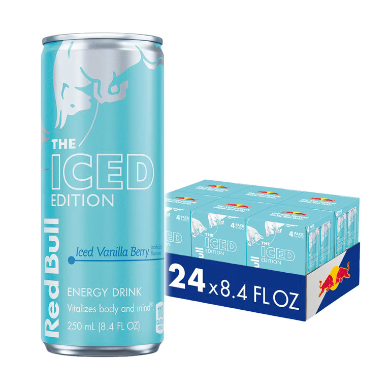 RedBull Winter Edition Iced Vanilla Berry 24/8.4oz